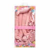 Microfiber And Satin No Heat Beauty Hair Curler Pink